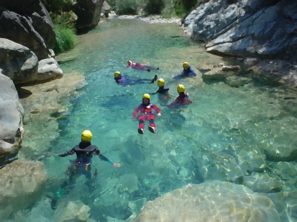 canyoning valle del noce lagonegrese