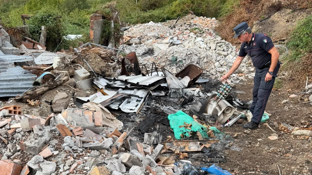 guardia piemontese discarica rifiuti